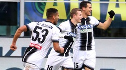 Inter-Udinese 1-3: prima sconfitta per i nerazzurri