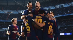 Real Madrid-Barcellona 0-3, festa blaugrana al Bernabeu