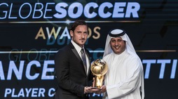 Da Totti a Zidane, tutti i premiati ai "Globe Soccer Awards 2017"