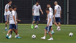 L'Argentina di Dybala e Messi si prepara per i Mondiali