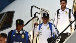 L'Argentina di Messi sbarca in Russia