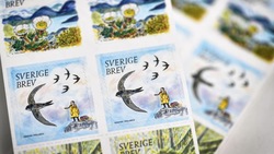 Greta Thunberg diventa francobollo in Svezia