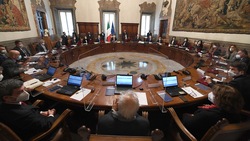 Primo Consiglio dei ministri per il governo Draghi