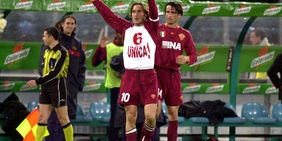 Totti, dal "6 unica" al selfie: le esultanze