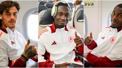 La Roma vola a Kosice: le foto alla partenza per la Slovacchia