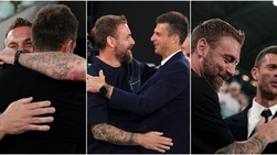 De Rossi rivede Thiago Motta dopo la dedica: le FOTO dell'abbraccio prima di Juve-Roma