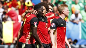 Euro 2016, Belgio-Irlanda 3-0: con Lukaku e Witsel l'Italia è prima