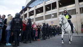 Champions League, scontri prima del derby di Madrid