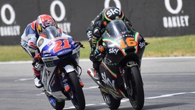Moto3, Migno e lo Sky Racing Team VR46 con la livrea tricolore