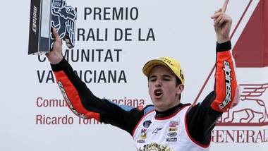 Moto3, Marquez: «Non ho mai mollato»