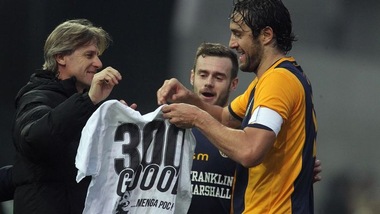Serie A Verona, Toni: Traguardo 300 gol condiviso con i miei club