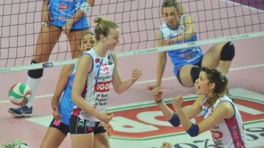Volley: A1 Femminile, Novara vince una battaglia