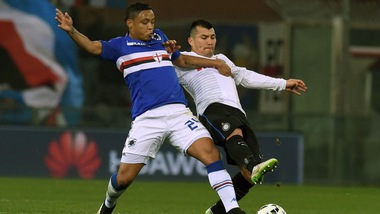 Samp, contro il Napoli Muriel verso la panchina