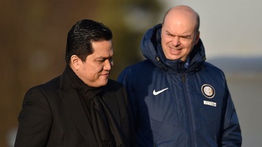 Inter, il dg Fassone assiste alla seduta