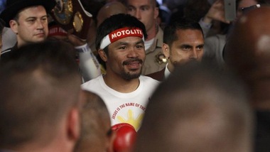 FOTO Folla nelle strade nelle Filippine per il match del secolo