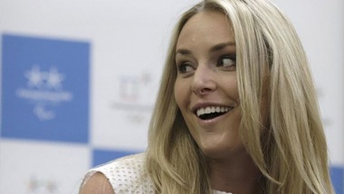 FOTO Lindsey Vonn dimentica Tiger Woods in Corea
