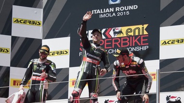 FOTO Superbike Imola: doppietta di Rea, primo anche in Gara 2