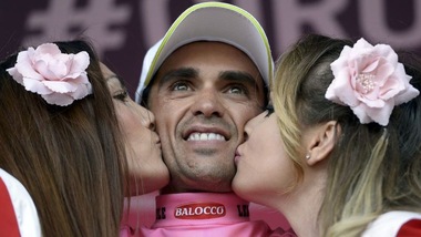 Giro d'Italia, quinta tappa a Polanc. Contador nuova maglia rosa