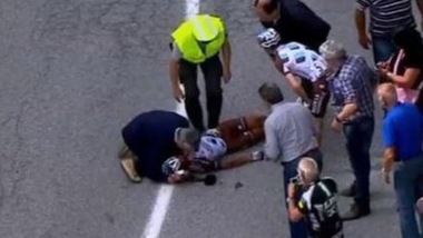 Giro d'Italia, Pozzovivo dimesso: «Presto torno a correre»