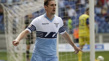 Serie A: Lazio-Chievo 1-1, Klose non basta
