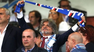 Samp, Ferrero: «L'arbitro? Ha gli occhi delle bambole»