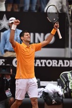FOTO Internazionali, Djokovic è il primo finalista