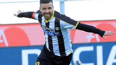 Udinese, out Di Natale: salta la sfida con Totti
