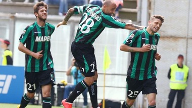FOTO Sassuolo, Berardi e la tripletta da sogno: Milan ko 3-2
