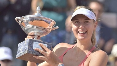 Internazionali, trionfo Sharapova. E' la regina di Roma