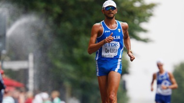 Coppa Europa di marcia, De Luca 2° nella 50km