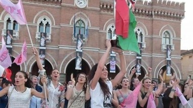 Volley: A1 Femminile, Casalmaggiore tutti in piazza a festeggiare