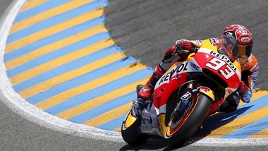 MotoGp Honda, Marquez: «Rossi è forte al Mugello»