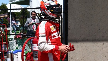 F1 Ferrari, Raikkonen: «Testacoda? Episodio sfortunato»