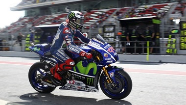 MotoGp, Catalogna: warmup a Lorenzo, Rossi 6°