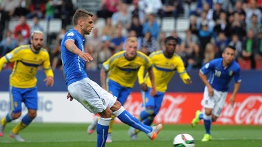 Italia, non basta Berardi: la Svezia rimonta e vince