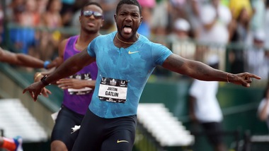 Usa, Gatlin vola sui 200: trionfo in 19''57!