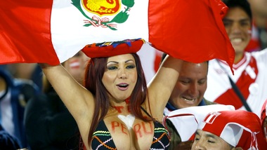 Cile-Perù, lo spettacolo è sugli spalti