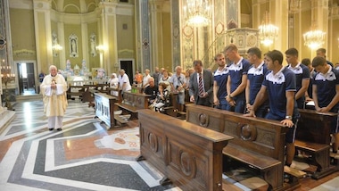 Samp, prima del ritiro tutti nel Santuario Mariano