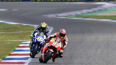 MotoGp Honda, Marquez: «Rossi è stato furbo»