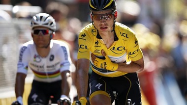 Tour, caduta per Nibali e Martin. Maglia gialla verso il ritiro