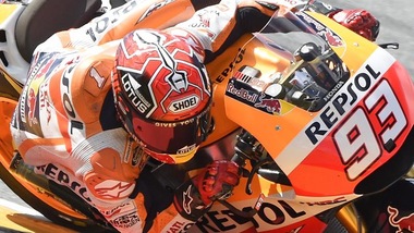 MotoGp Sachsenring: Marquez ancora primo, Rossi solo settimo