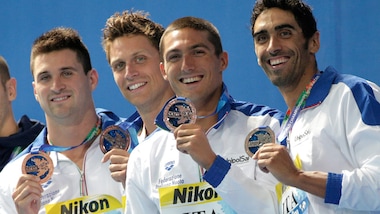 Kazan, azzurri di bronzo nella 4x100