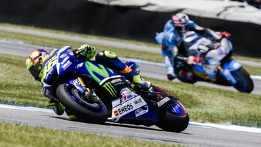 MotoGp Yamaha, Rossi: «Ho avuto problemi con l’anteriore»
