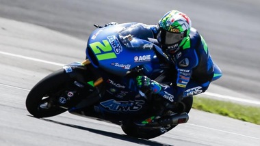 Moto2, Morbidelli ko in allenamento