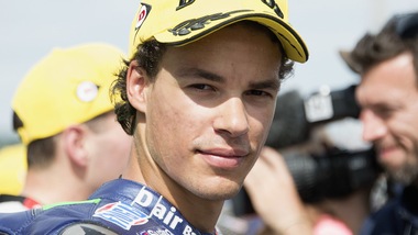 Moto2 Italtrans Racing, Morbidelli: «Dedicato a chi mi sta vicino»