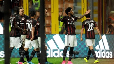 Luiz Adriano, primo gol: «Complimenti a tutti»