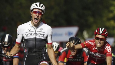Vuelta, 12ª tappa: vince van Poppel in volata