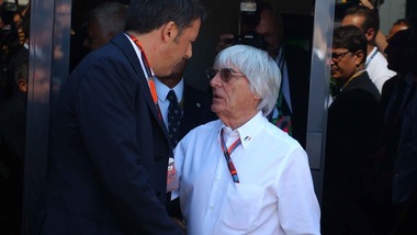 F1 Gp Monza, Ecclestone: «Con Renzi solo un caffè»