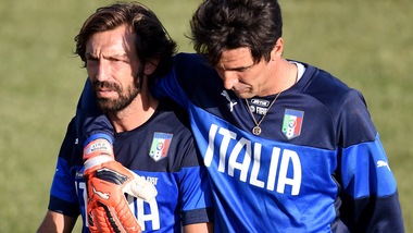 Buffon: «Pirlo è fondamentale, lo vorrei sempre»