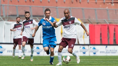 Santarcangelo-Arezzo, termina in parità